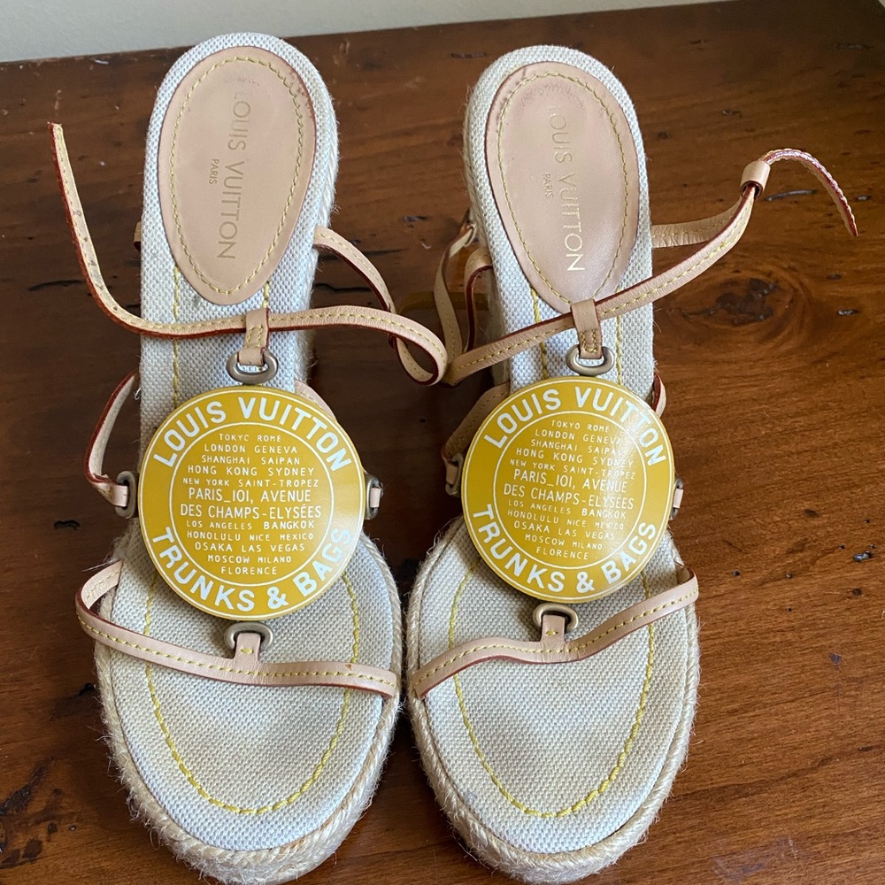 Louis Vuitton wedges
